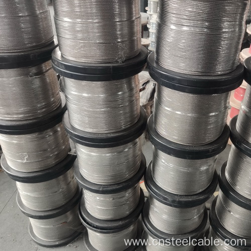 7x19 Dia.2mm Galvanized Steel Cable